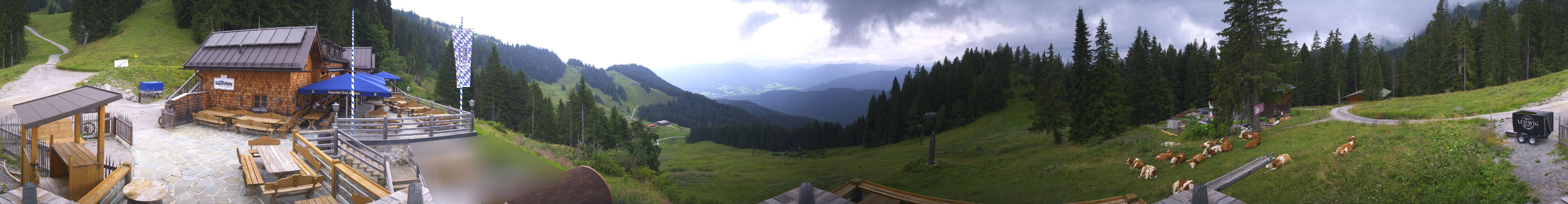 Archiv Foto Webcam Lenggries: BayernHütte am Brauneck