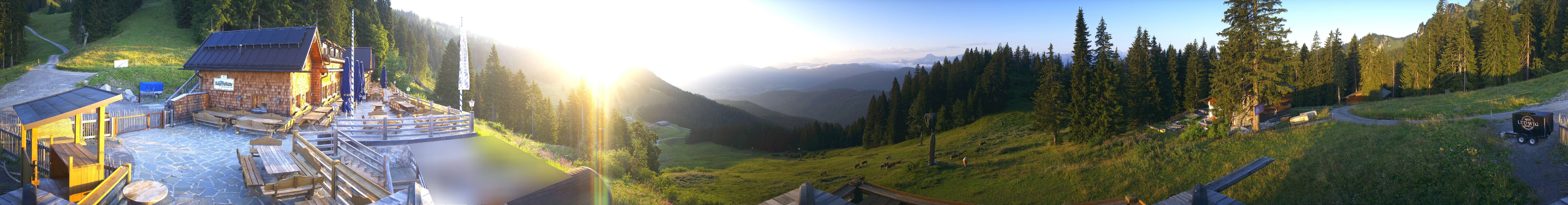 Archiv Foto Webcam Lenggries: BayernHütte am Brauneck
