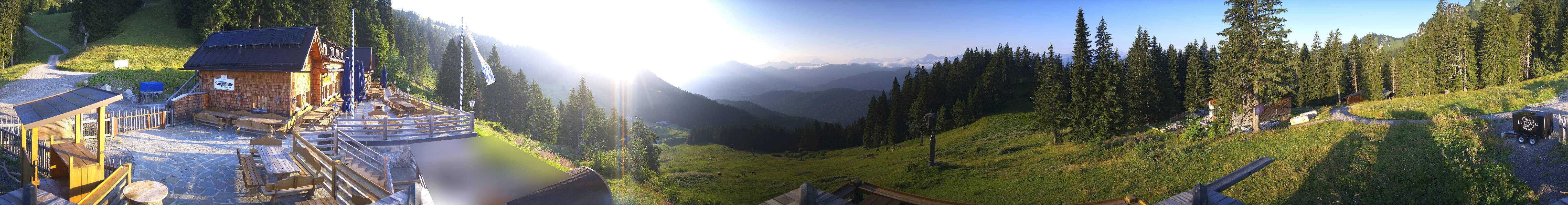 Archiv Foto Webcam Lenggries: BayernHütte am Brauneck