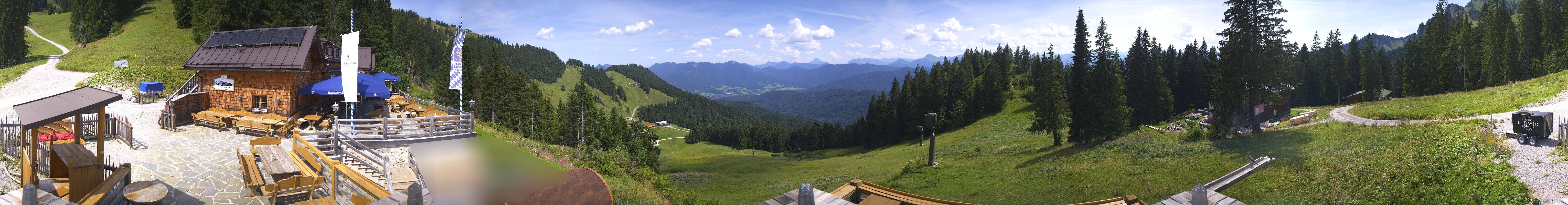 Archiv Foto Webcam Lenggries: BayernHütte am Brauneck