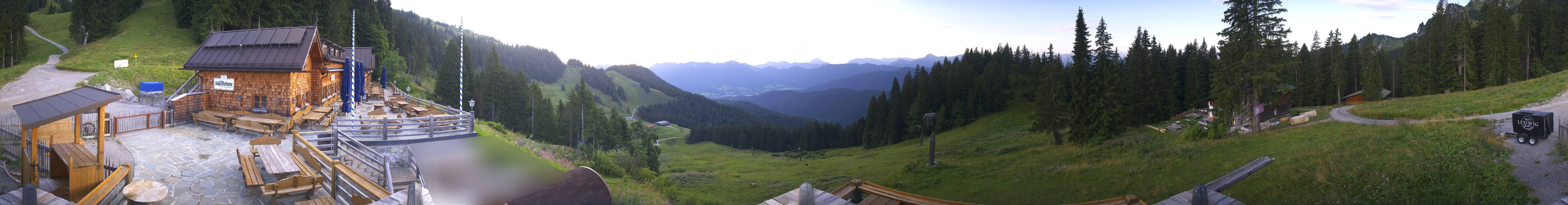Archiv Foto Webcam Lenggries: BayernHütte am Brauneck