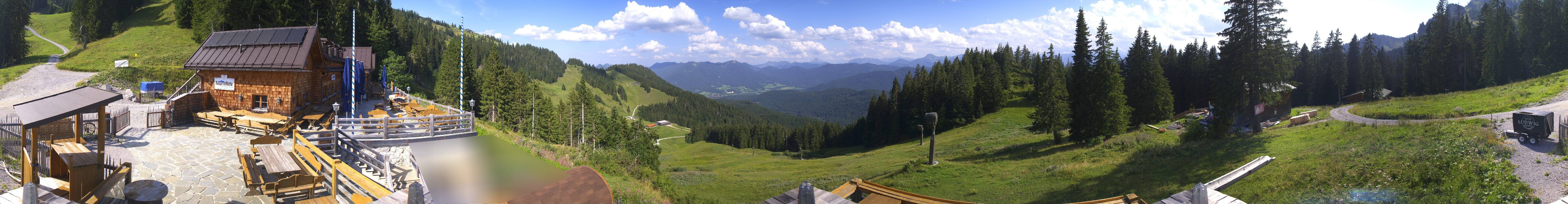 Archiv Foto Webcam Lenggries: BayernHütte am Brauneck