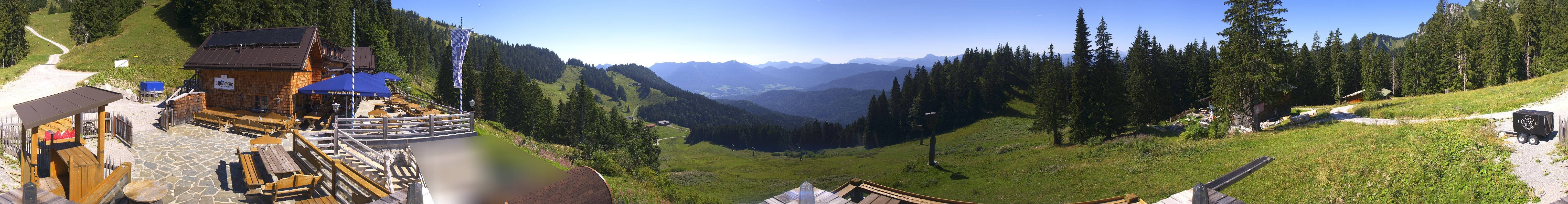 Archiv Foto Webcam Lenggries: BayernHütte am Brauneck