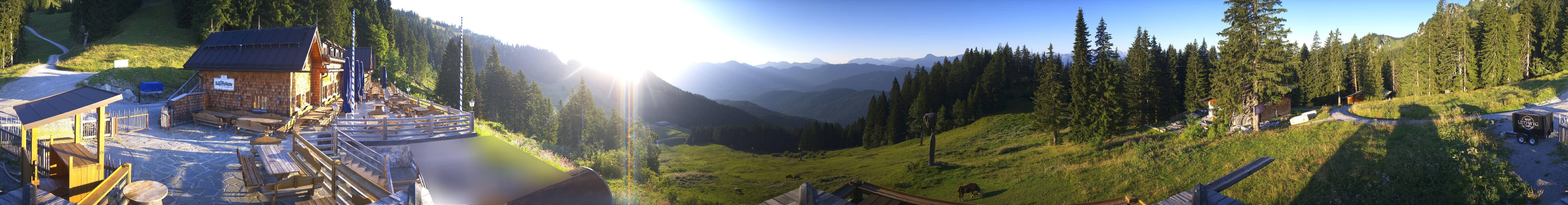 Archiv Foto Webcam Lenggries: BayernHütte am Brauneck