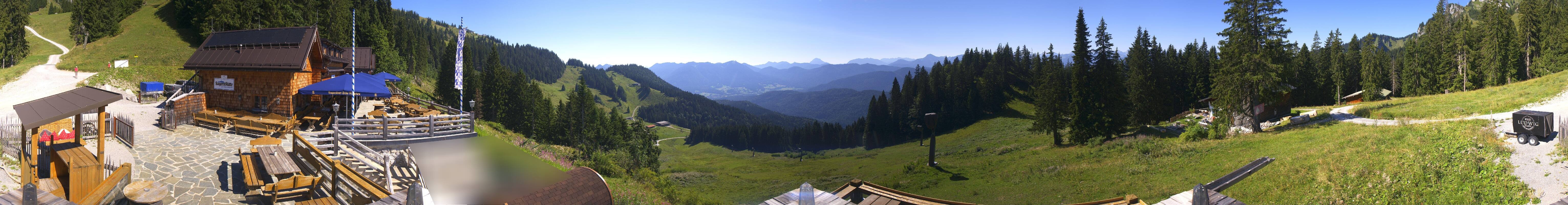Archiv Foto Webcam Lenggries: BayernHütte am Brauneck