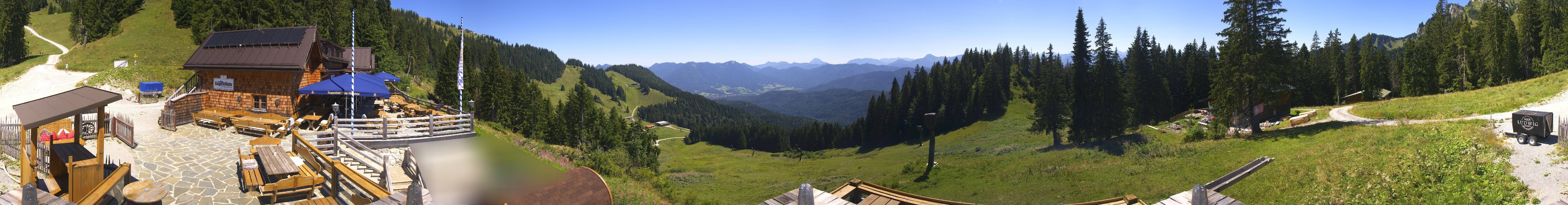 Archiv Foto Webcam Lenggries: BayernHütte am Brauneck