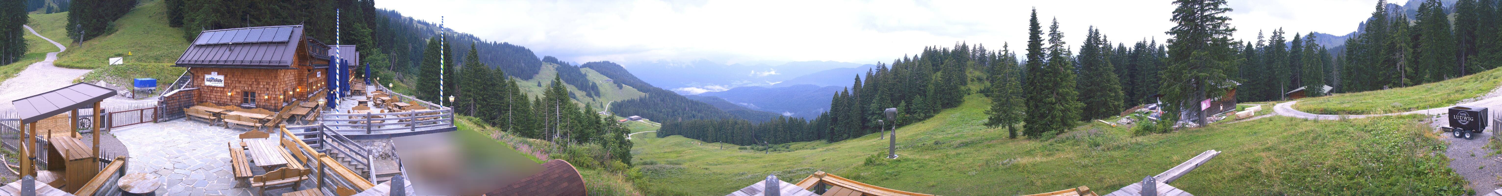 Archiv Foto Webcam Lenggries: BayernHütte am Brauneck