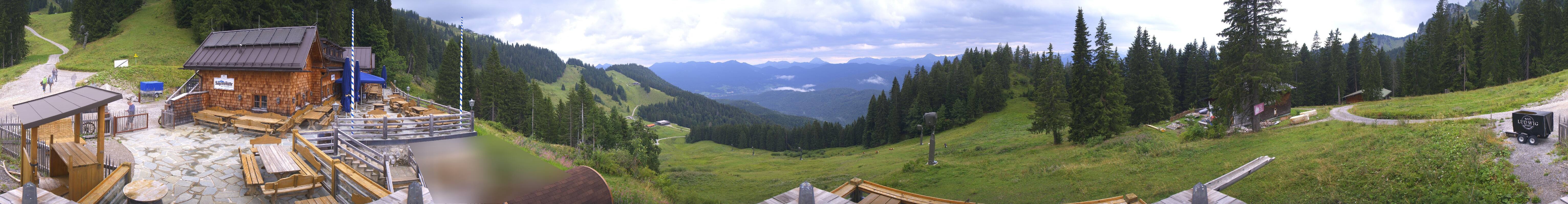Archiv Foto Webcam Lenggries: BayernHütte am Brauneck