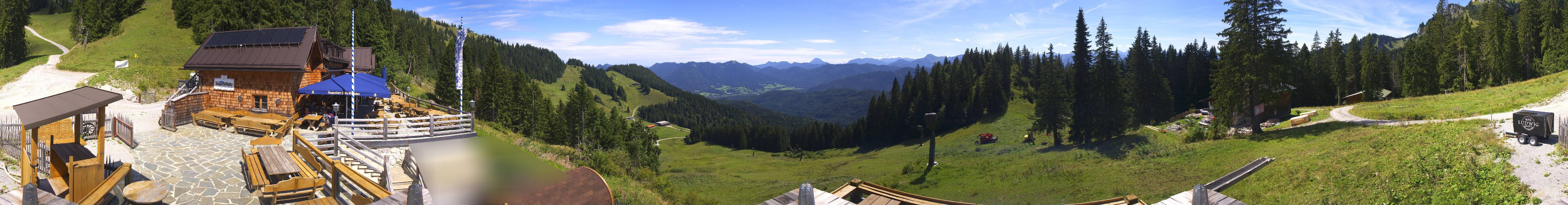 Archiv Foto Webcam Lenggries: BayernHütte am Brauneck