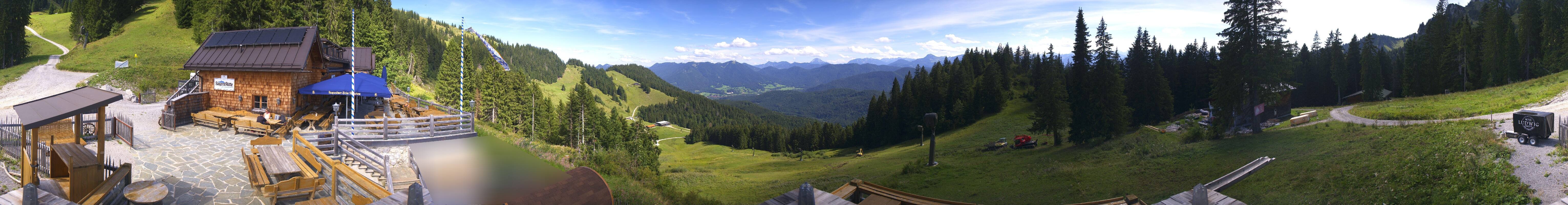 Archiv Foto Webcam Lenggries: BayernHütte am Brauneck