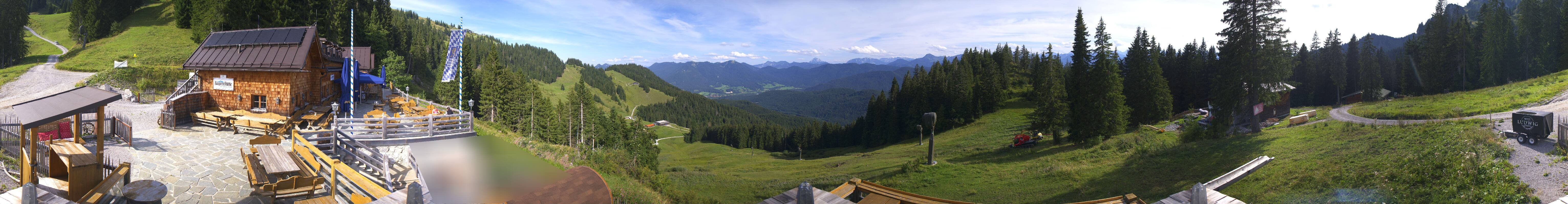 Archiv Foto Webcam Lenggries: BayernHütte am Brauneck