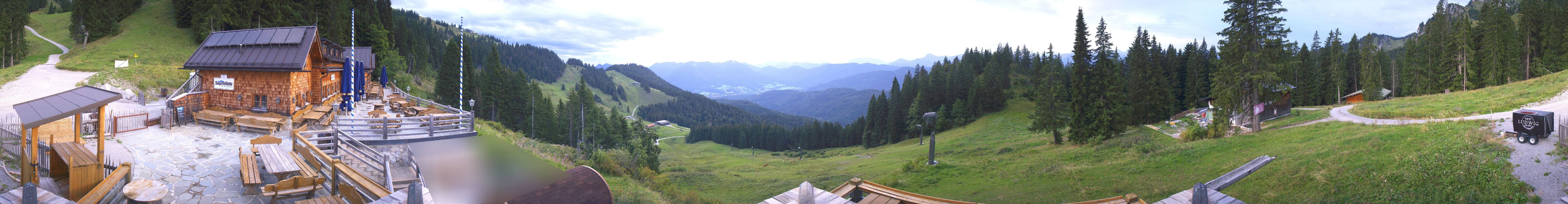 Archiv Foto Webcam Lenggries: BayernHütte am Brauneck