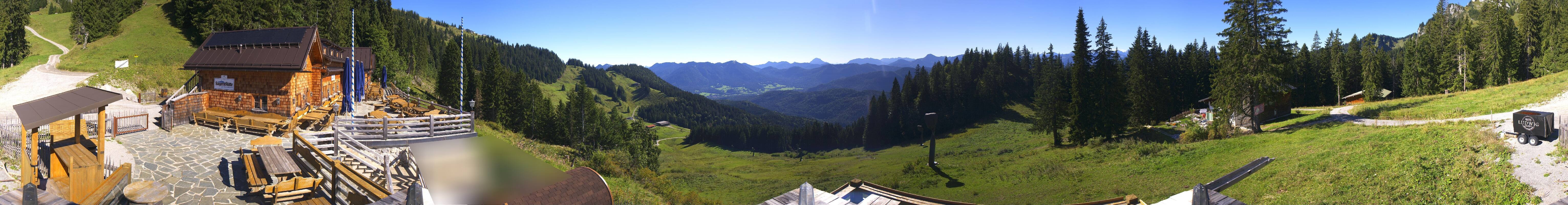 Archiv Foto Webcam Lenggries: BayernHütte am Brauneck
