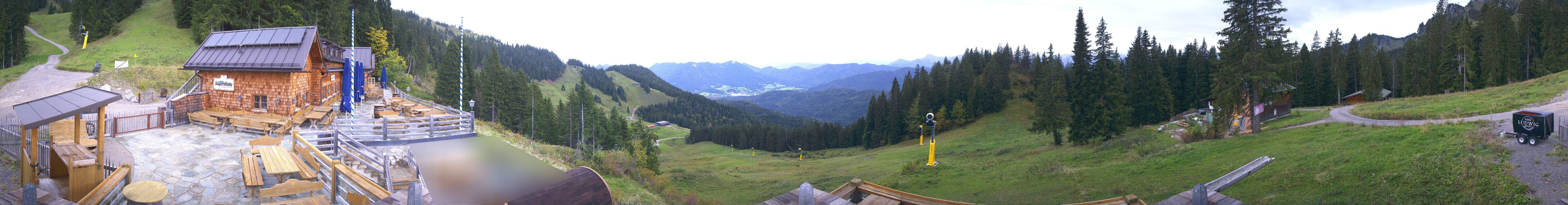 Archiv Foto Webcam Lenggries: BayernHütte am Brauneck