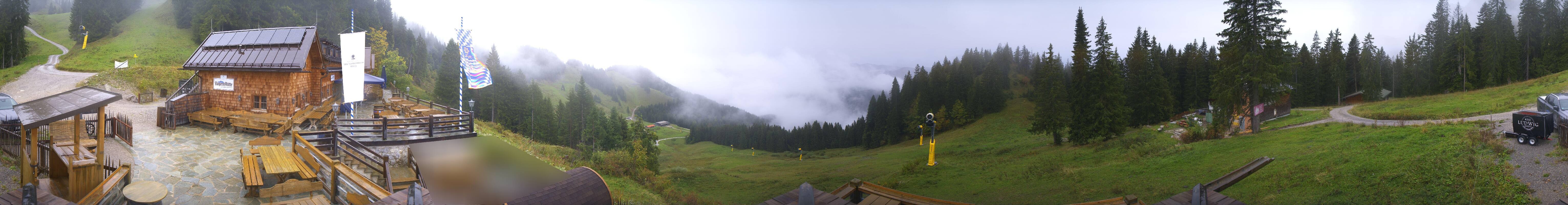Archiv Foto Webcam Lenggries: BayernHütte am Brauneck