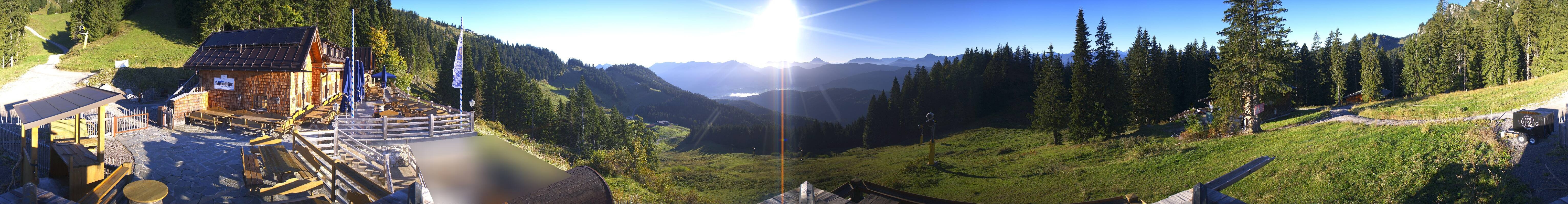 Archiv Foto Webcam Lenggries: BayernHütte am Brauneck