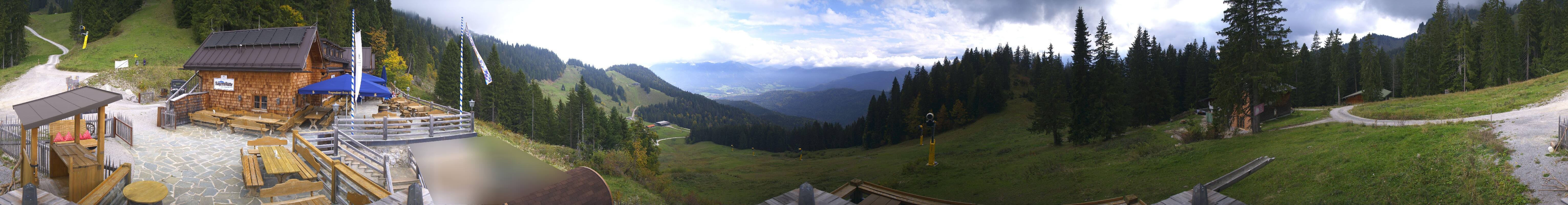 Archiv Foto Webcam Lenggries: BayernHütte am Brauneck