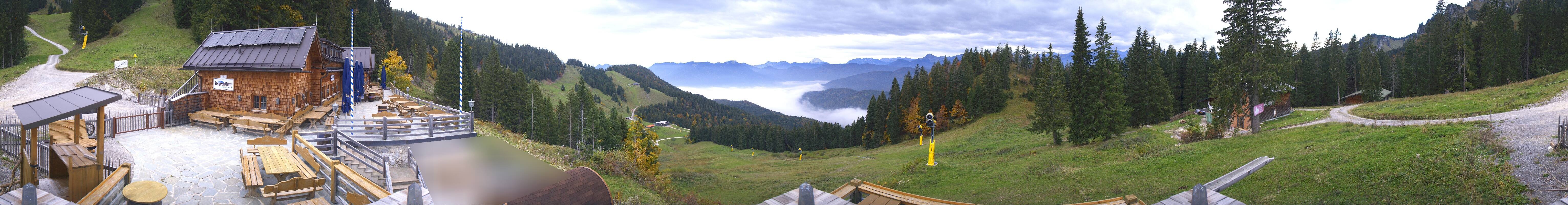 Archiv Foto Webcam Lenggries: BayernHütte am Brauneck