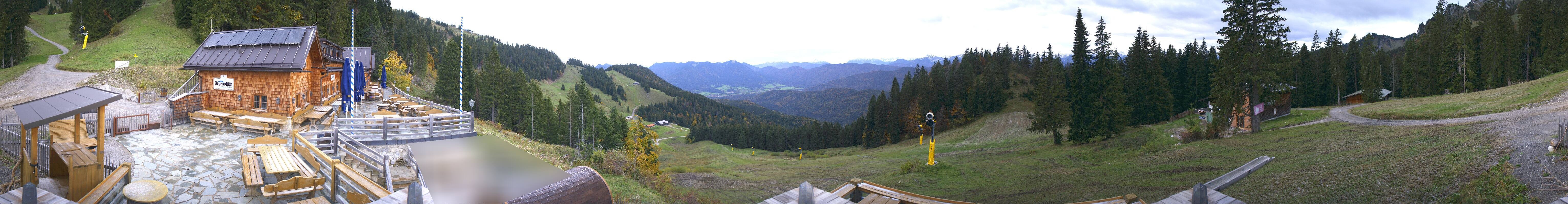 Archiv Foto Webcam Lenggries: BayernHütte am Brauneck