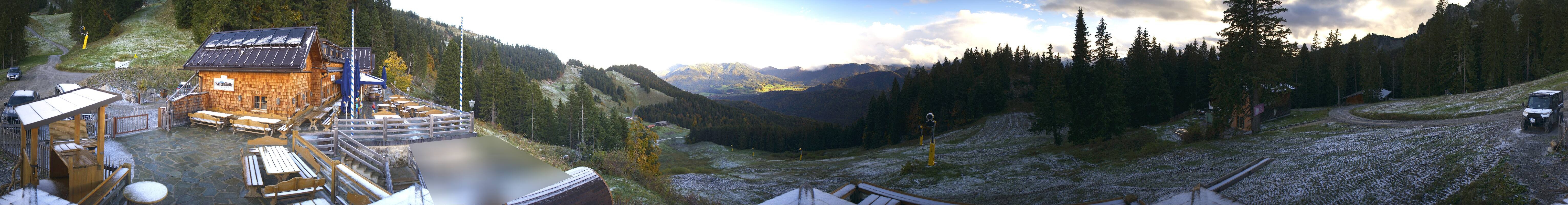 Archiv Foto Webcam Lenggries: BayernHütte am Brauneck