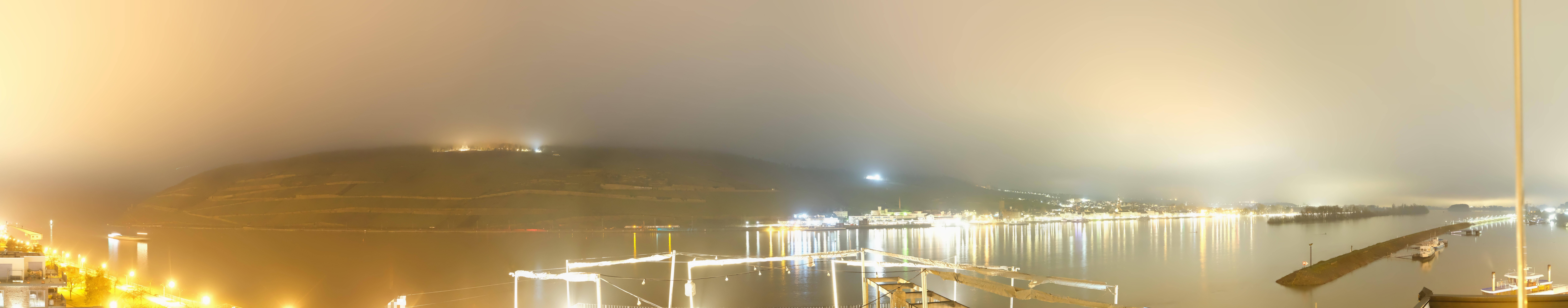 Archived image Webcam Bingen - Hotel Papa Rhein