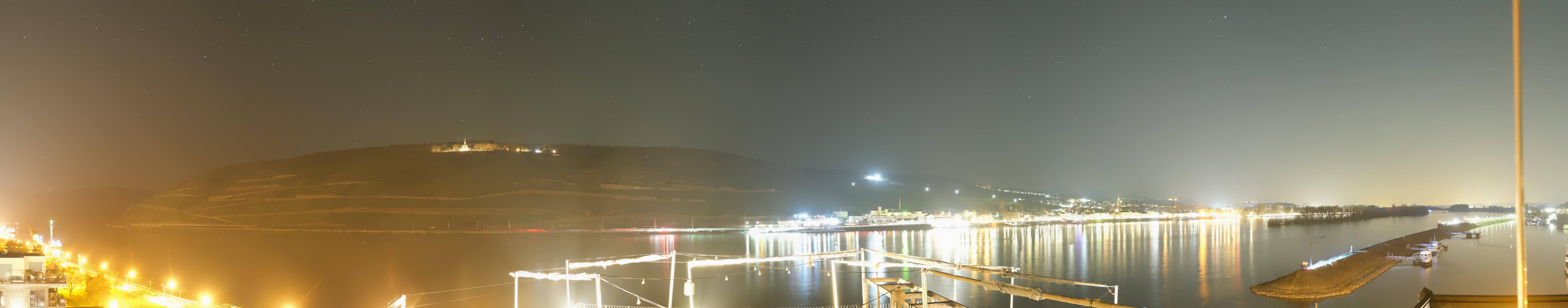 Archived image Webcam Bingen - Hotel Papa Rhein