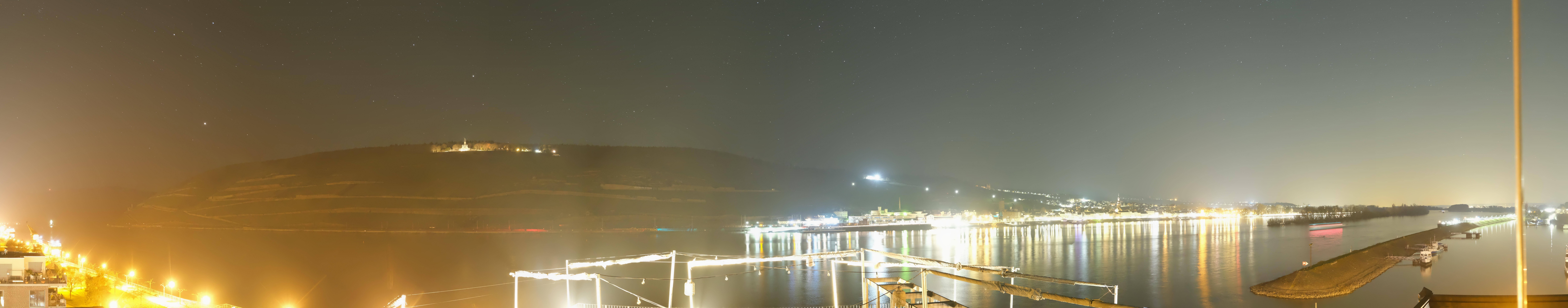 Archived image Webcam Bingen - Hotel Papa Rhein