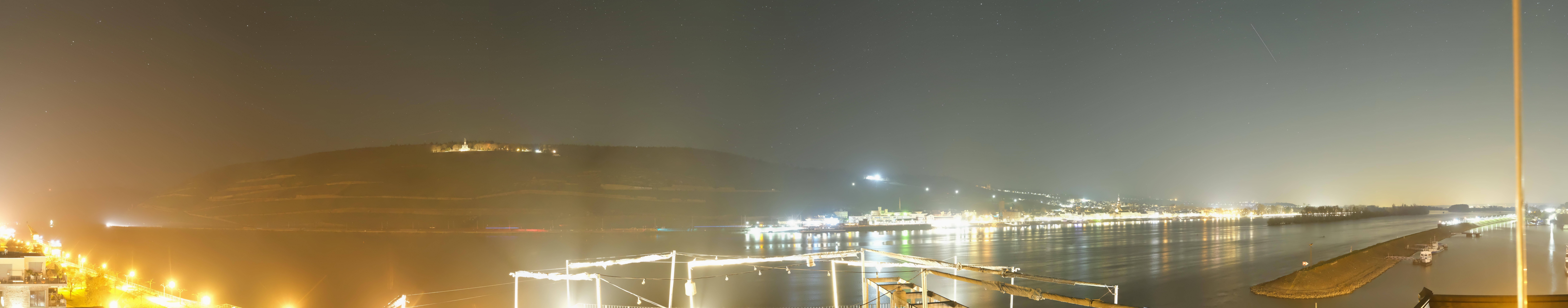 Archived image Webcam Bingen - Hotel Papa Rhein