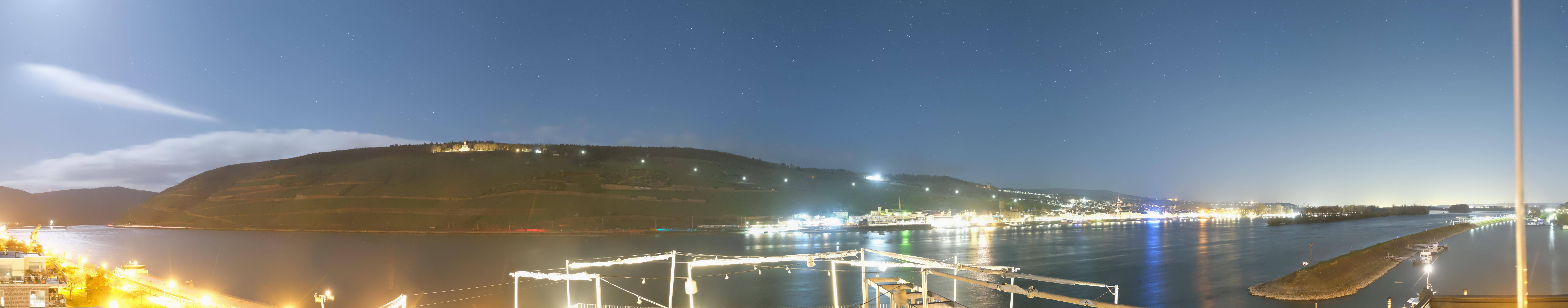 Archived image Webcam Bingen - Hotel Papa Rhein