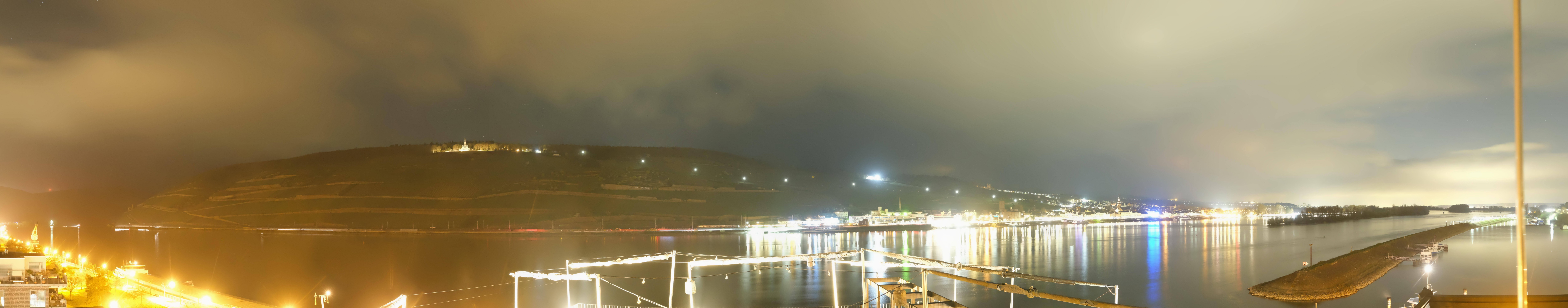 Archived image Webcam Bingen - Hotel Papa Rhein