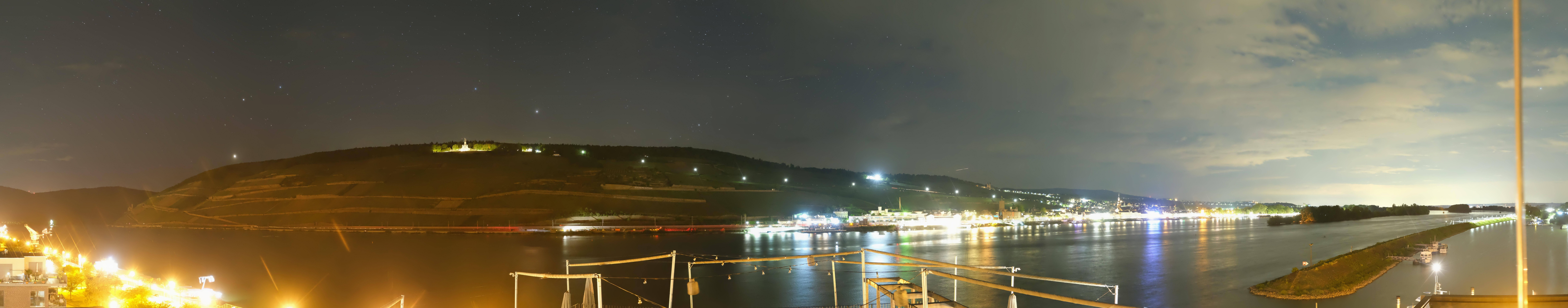 Archived image Webcam Bingen - Hotel Papa Rhein