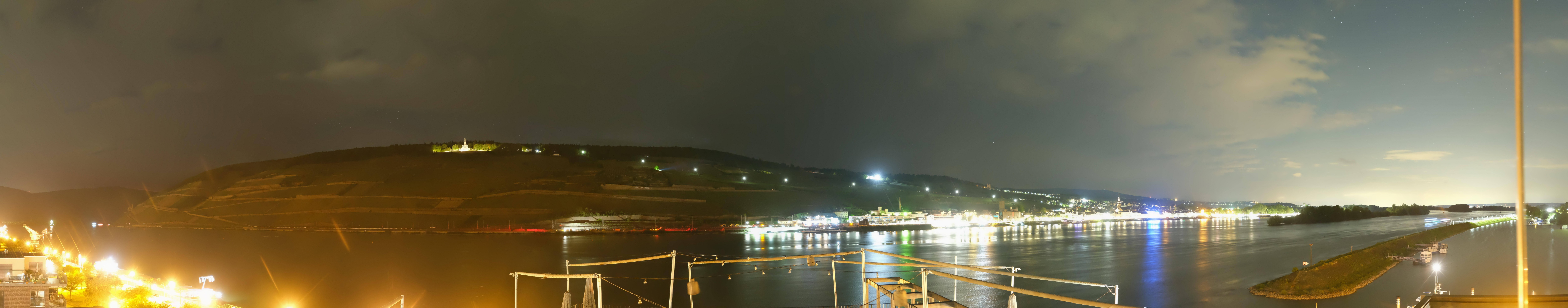 Archived image Webcam Bingen - Hotel Papa Rhein