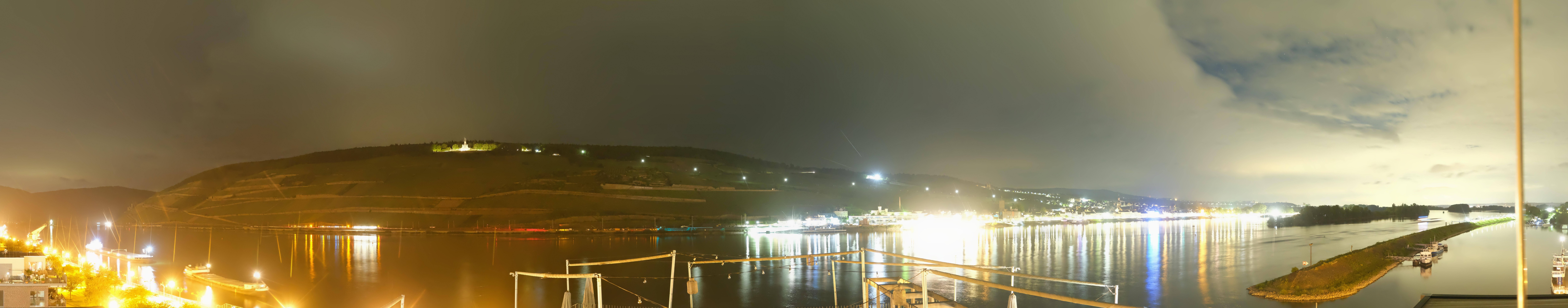Archived image Webcam Bingen - Hotel Papa Rhein