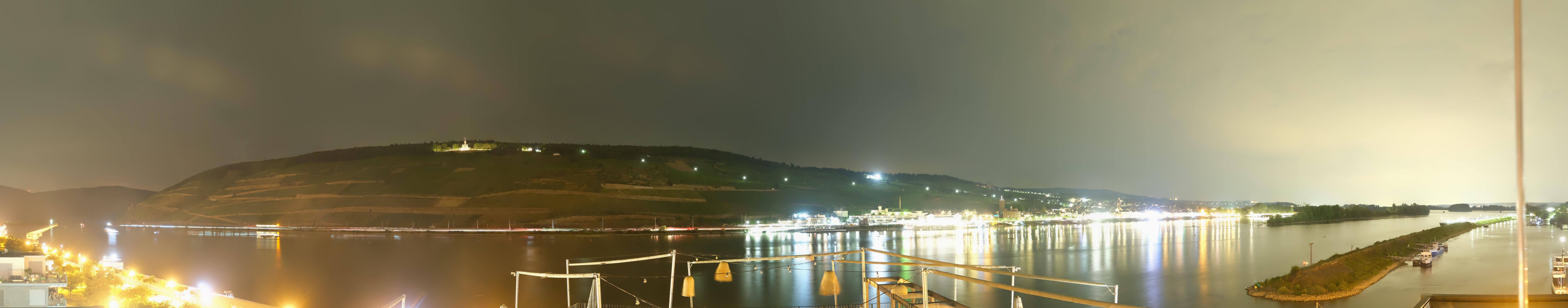Archived image Webcam Bingen - Hotel Papa Rhein