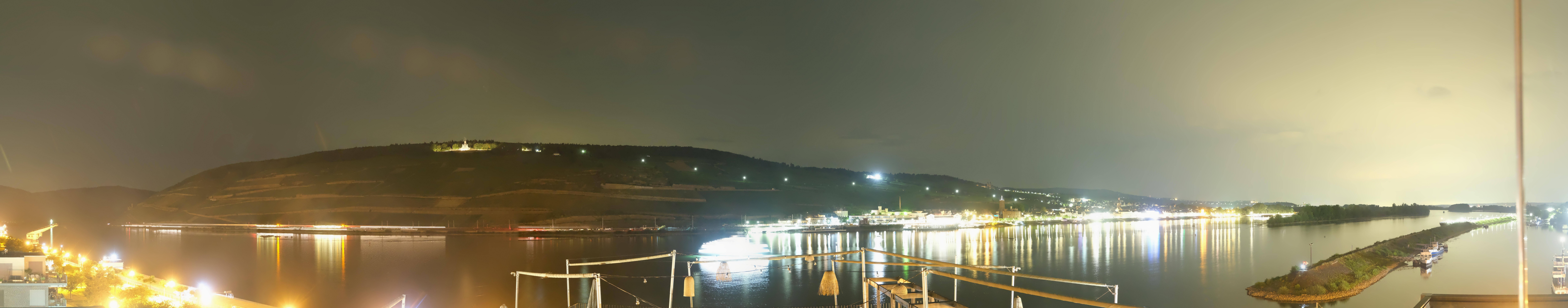 Archived image Webcam Bingen - Hotel Papa Rhein
