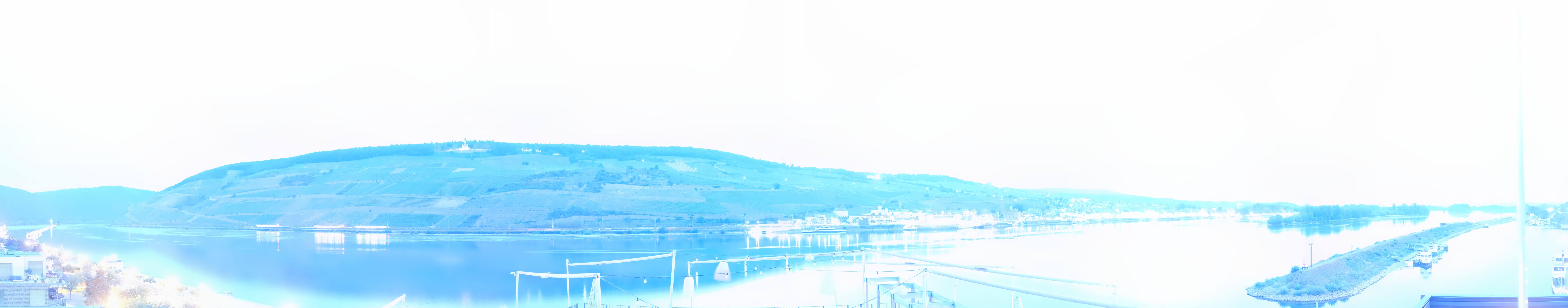 Archived image Webcam Bingen - Hotel Papa Rhein
