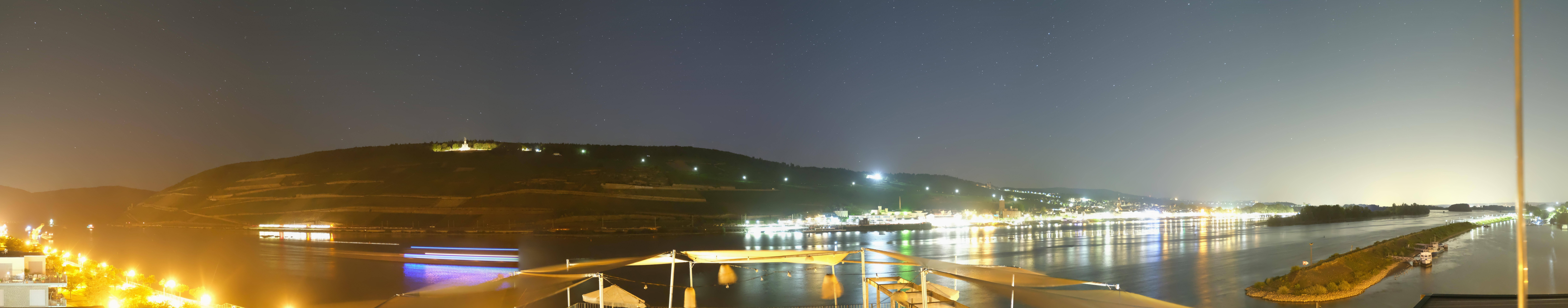 Archived image Webcam Bingen - Hotel Papa Rhein