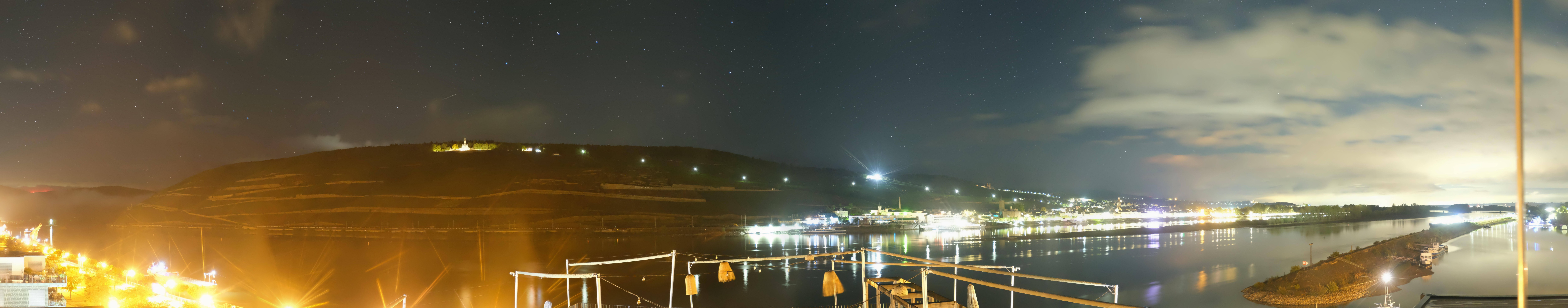 Archived image Webcam Bingen - Hotel Papa Rhein