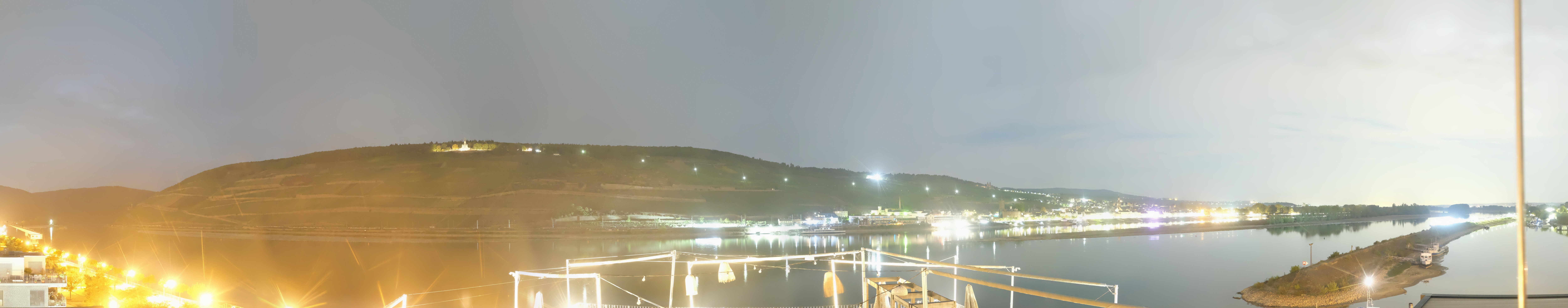 Archived image Webcam Bingen - Hotel Papa Rhein