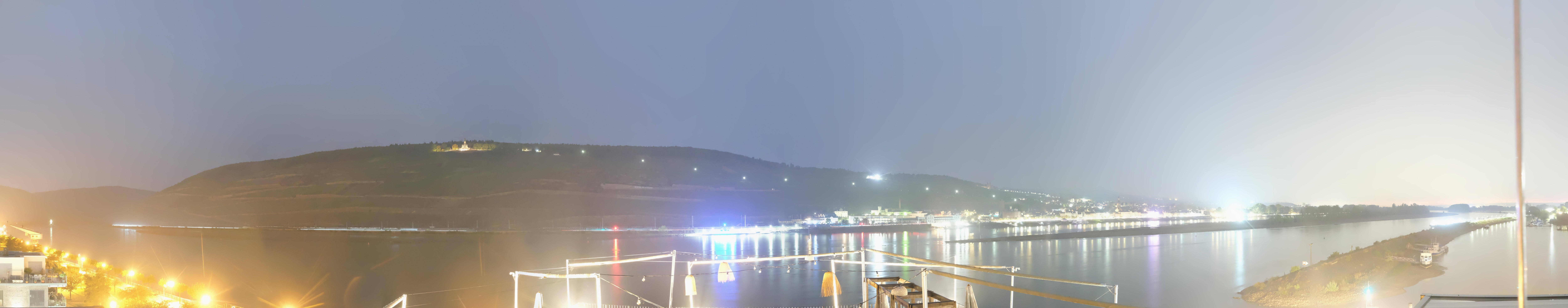 Archived image Webcam Bingen - Hotel Papa Rhein