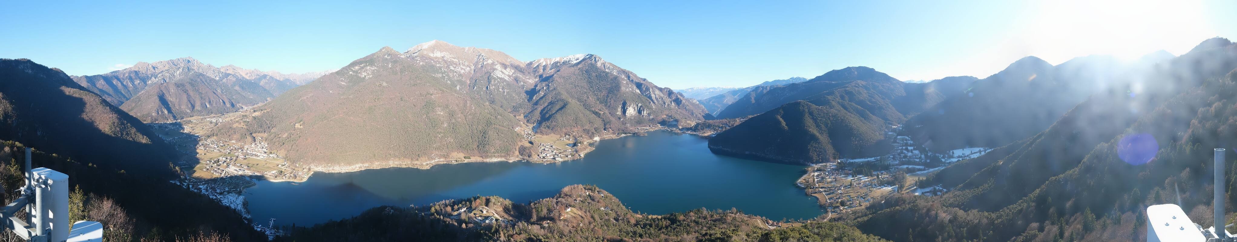 Archiv Foto Webcam Valle di Ledro - Blick auf den Ledrosee