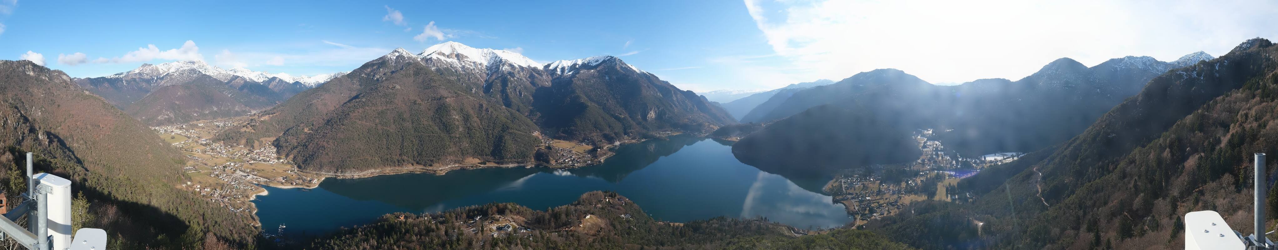 Archiv Foto Webcam Valle di Ledro - Blick auf den Ledrosee