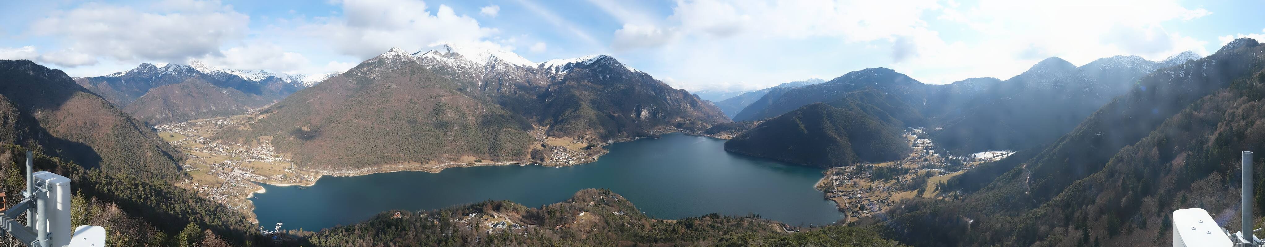 Archiv Foto Webcam Valle di Ledro - Blick auf den Ledrosee