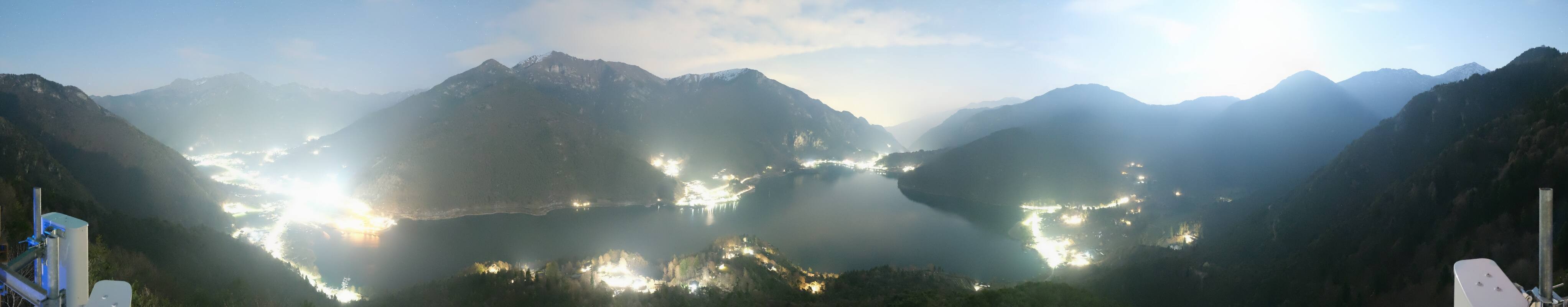 Archiv Foto Webcam Valle di Ledro - Blick auf den Ledrosee