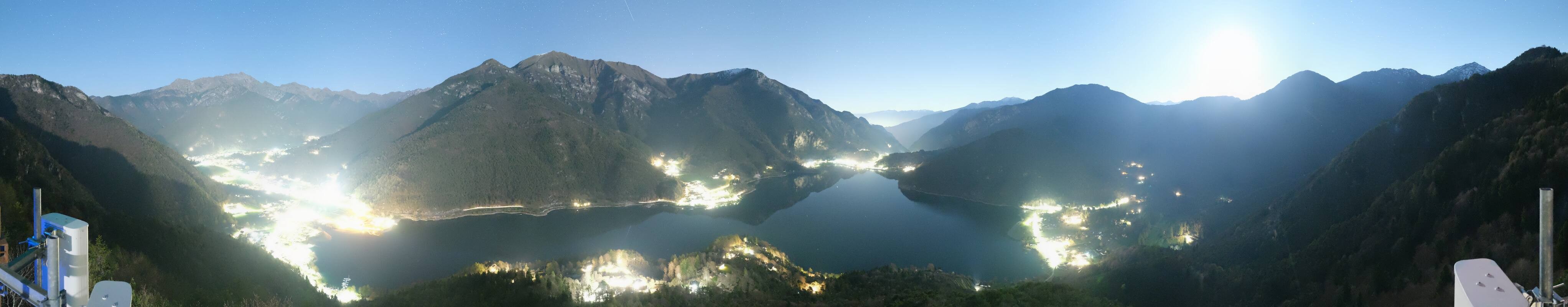 Archiv Foto Webcam Valle di Ledro - Blick auf den Ledrosee