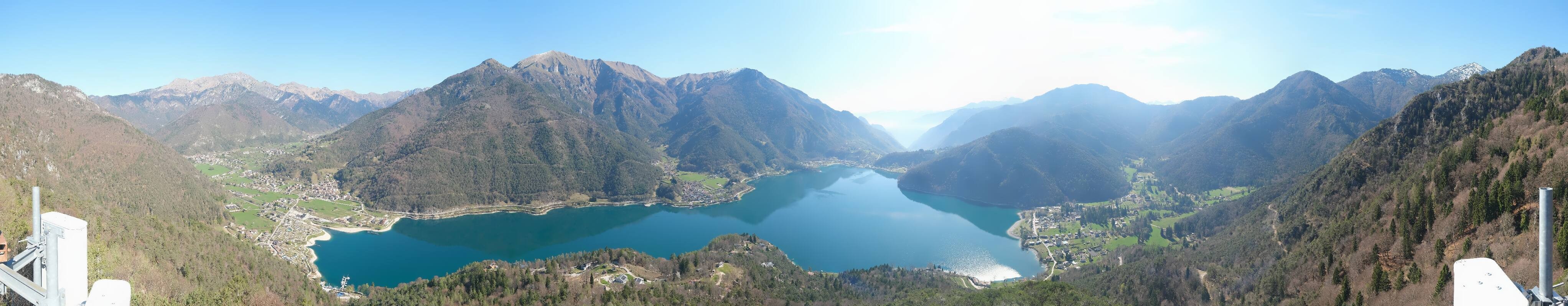 Archiv Foto Webcam Valle di Ledro - Blick auf den Ledrosee