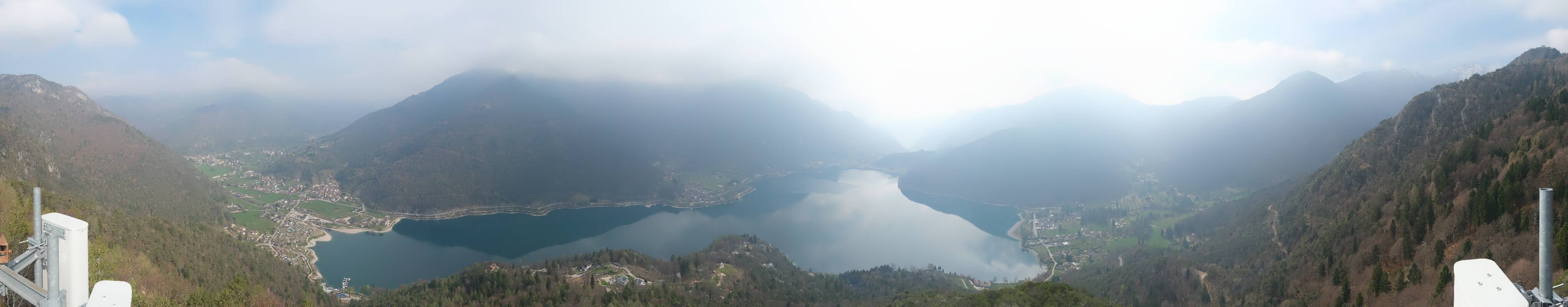 Archiv Foto Webcam Valle di Ledro - Blick auf den Ledrosee