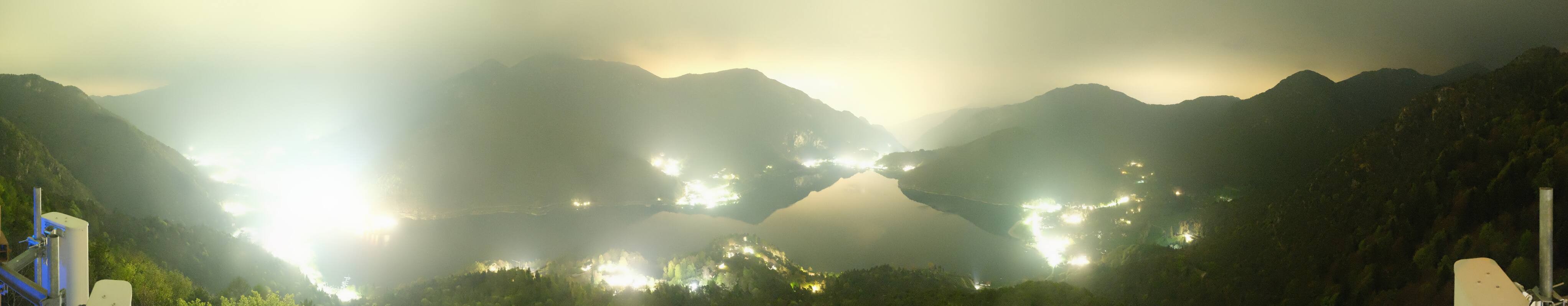 Archiv Foto Webcam Valle di Ledro - Blick auf den Ledrosee