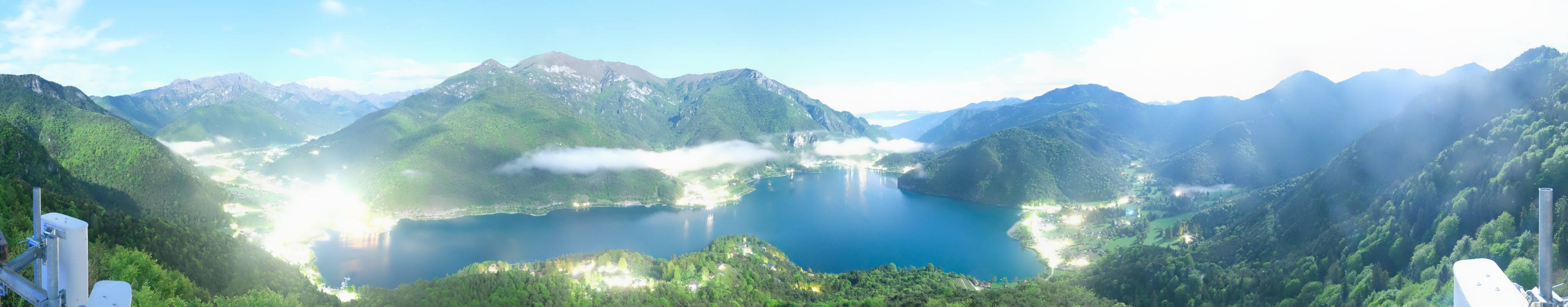 Archiv Foto Webcam Valle di Ledro - Blick auf den Ledrosee