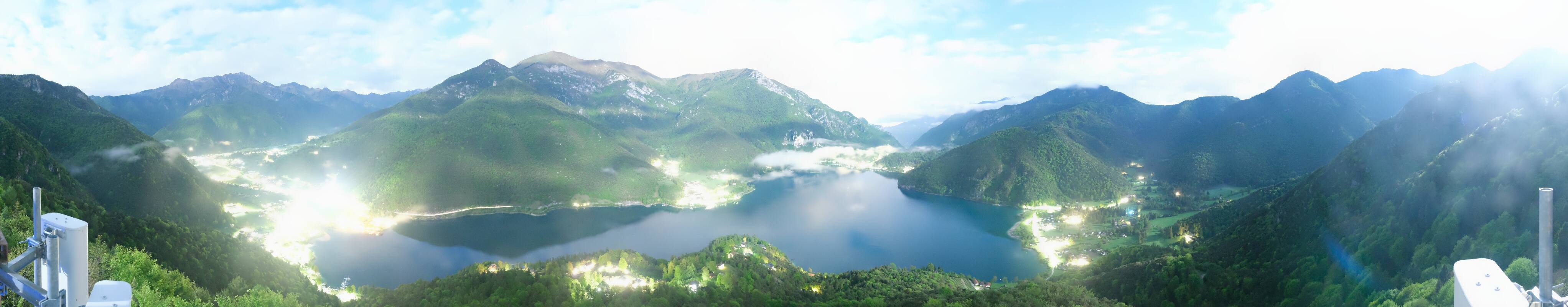 Archiv Foto Webcam Valle di Ledro - Blick auf den Ledrosee